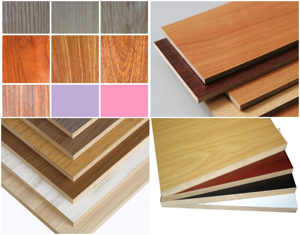 gô công nghiệp mdf phủ melamin