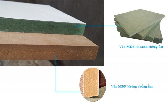 Nên dùng gỗ MFC Hay Mdf phủ melamin thi công nội thất